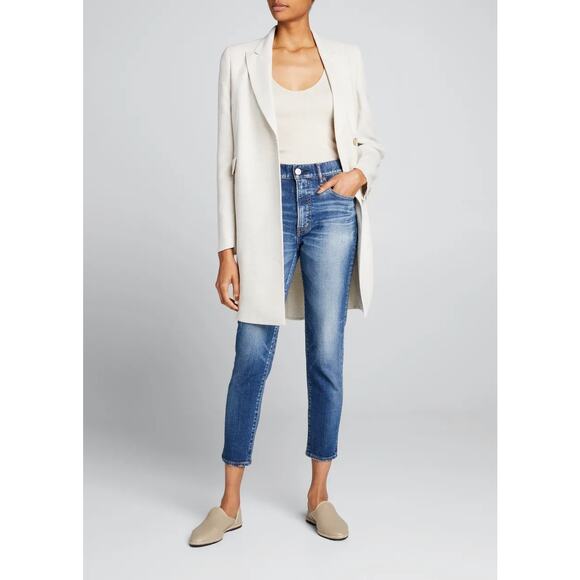 MOUSSY Tamworth High Waist Skinny Jeans In Dark Blue Size 24 Japanese Denim